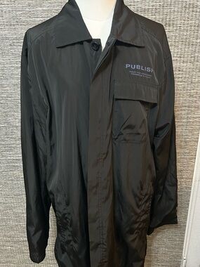 Publish Black Men's Lightweight Jacket
